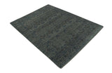 Antique look Gray, Taupe and Gray 8x10 Traditional Design wool Rug
