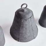 Antique Metal Bells with Weathered Zinc Finish (Set of 3)-Bells-Parc Decor