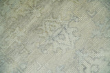 Antique Persian 2x3 Beige and Gray Hand Knotted Wool Area Rug
