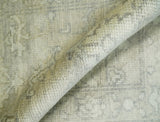 Antique Persian 2x3 Beige and Gray Hand Knotted Wool Area Rug