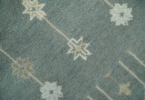 Antique Style Tree of life Gray, Beige and Silver Traditional Hand Knotted Custom Made wool Area Rug