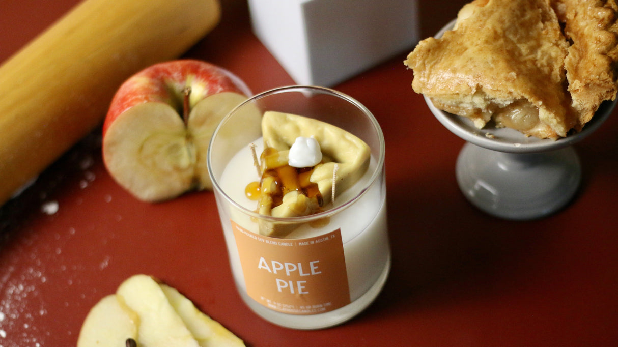 Apple Pie Container Candle-Candles-Parc Decor