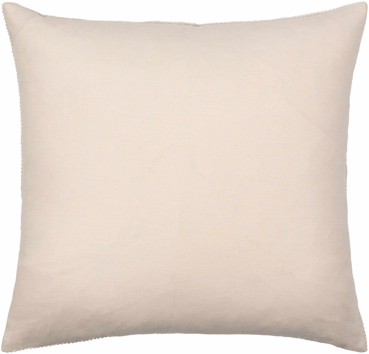 Aqil Beige Corduroy Patchwork Accent Pillow-Throw Pillows-Parc Decor