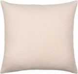 Aqil Beige Corduroy Patchwork Accent Pillow-Throw Pillows-Parc Decor