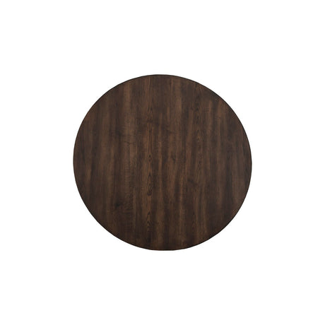 Arendal Round Table, Burnished Dark Oak-Dining Tables-Parc Decor