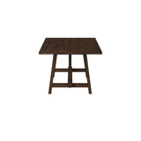 Arendal Trestle Dining Table, Burnished Dark Oak-Dining Tables-Parc Decor