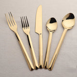 Ariella PVD 5 Pc. Flatware Set-flatware set-Parc Decor