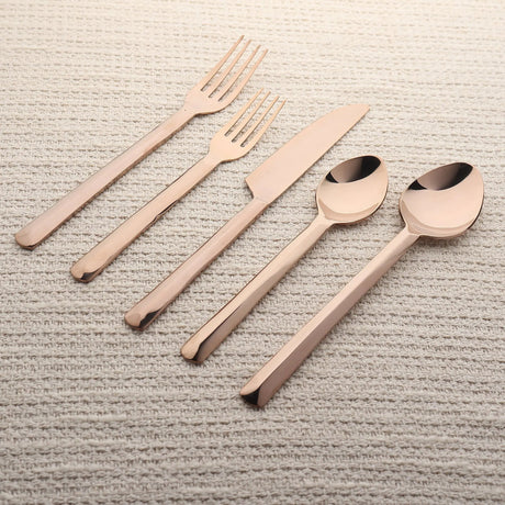 Ariella PVD 5 Pc. Flatware Set-flatware set-Parc Decor