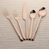 Ariella PVD 5 Pc. Flatware Set-flatware set-Parc Decor
