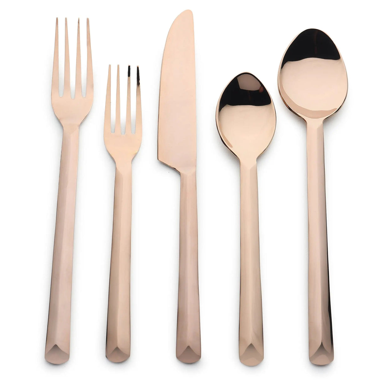 Ariella PVD 5 Pc. Flatware Set-flatware set-Parc Decor