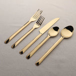 Ariella PVD 5 Pc. Flatware Set