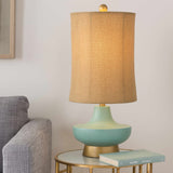 Aringay Aqua Textured Table Lamp-Lighting-Parc Decor