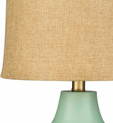 Aringay Aqua Textured Table Lamp-Lighting-Parc Decor