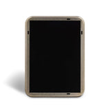 Art Deco Champagne Silver Wall Mirror with Beveled Glass-Wall Mirror-Parc Decor