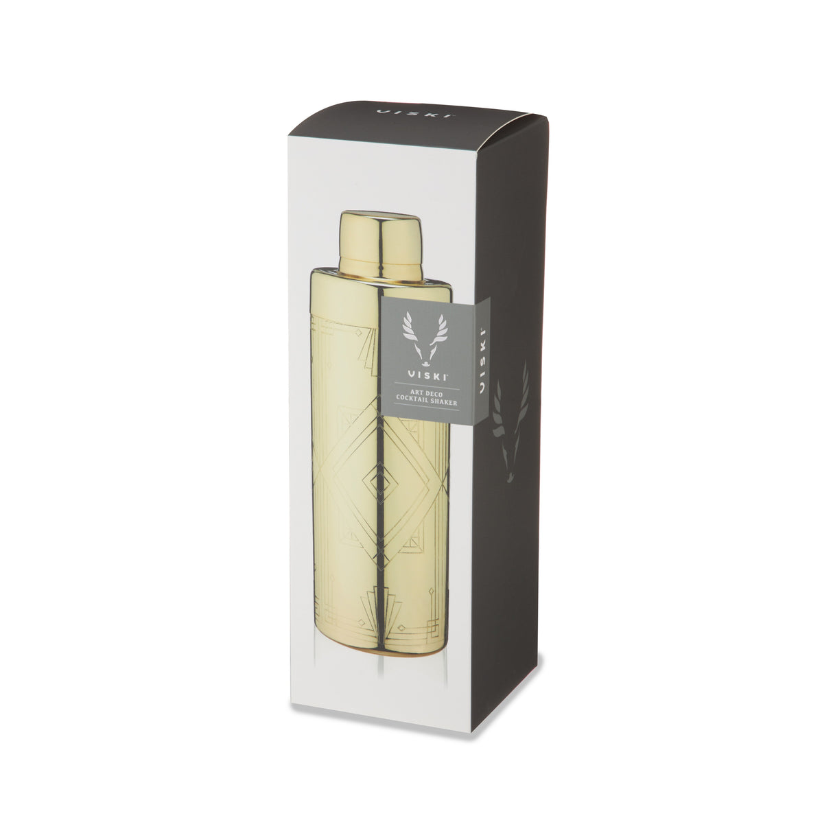 Art Deco Cocktail Shaker in Gold-product_type::shaker-Parc Decor