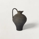 Arthur Black Terracotta Jug-Vases and Jars-Parc Decor