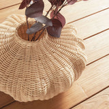 Artisan Rattan Vase for Boho and Coastal Décor-vase-Parc Decor