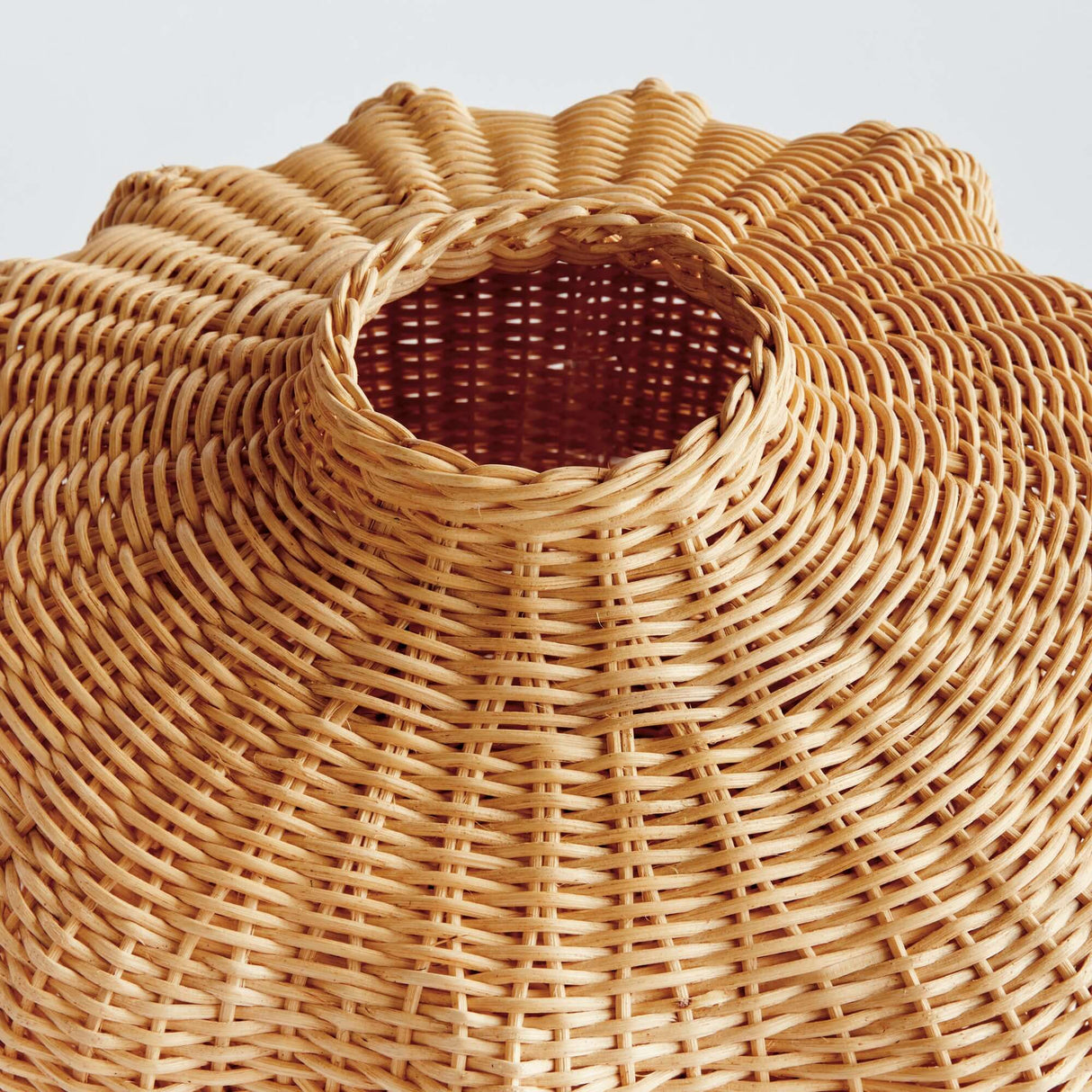 Artisan Rattan Vase for Boho and Coastal Décor-vase-Parc Decor