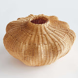 Artisan Rattan Vase for Boho and Coastal Décor-vase-Parc Decor