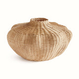 Artisan Rattan Vase for Boho and Coastal Décor-vase-Parc Decor