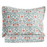 Arts & Crafts Floral Printed Duvet Set-Duvets-Parc Decor