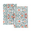 Arts & Crafts Floral Printed Pillowcase Pair