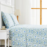 Arts & Crafts Floral Printed Pillowcase Pair