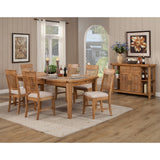 Aspen Extension Dining Table, Antique Natural-Dining Tables-Parc Decor
