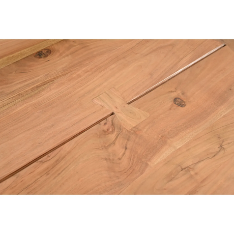 Athea Butterfly Natural live Edge Dining Table - 120"