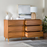 Atticus Solid Wood Mid-Century Modern Dresser-Bedroom-Parc Decor