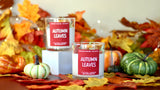 Autumn Leaves Container Candle-Candles-Parc Decor