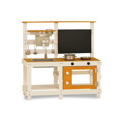 Avenlur Woodland Mud Kitchen – Montessori Outdoor Wooden Play Kitchen-Parc Decor