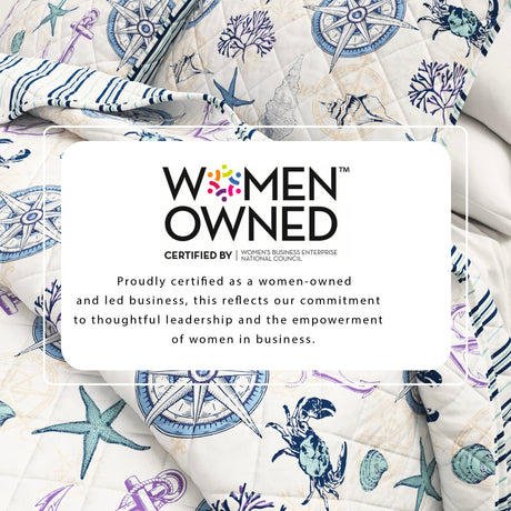 Azure Collection Coastal Quilt Set