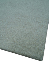 Azure Custom Made Geometrical Charcoal And Gray Hand Tufted Wool Rug