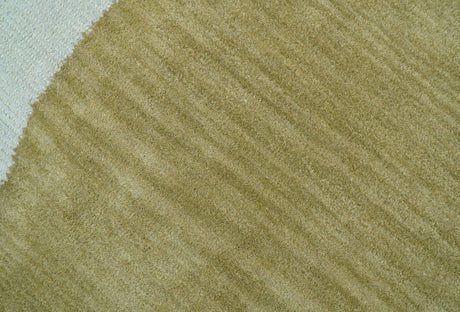 Azure Custom Made Modern Design Beige And Gray Hand Tufted Wool Rug