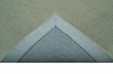 Azure Custom Made Modern Design Beige And Gray Hand Tufted Wool Rug
