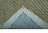 Azure Custom Made Modern Design Gray and Brown Hand Tufted Wool Rug
