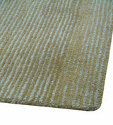 Azure Custom Made Modern Design Gray and Brown Hand Tufted Wool Rug