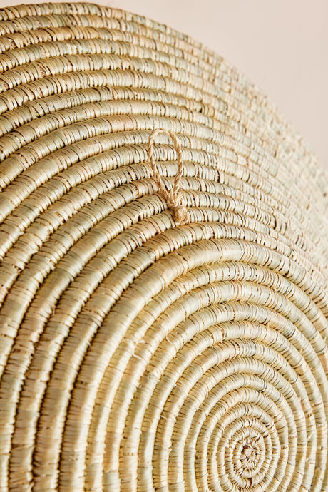 Bahari Banana Bark Wall Basket-Wall Basket-Parc Decor