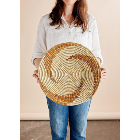 Bahari Banana Bark Wall Basket