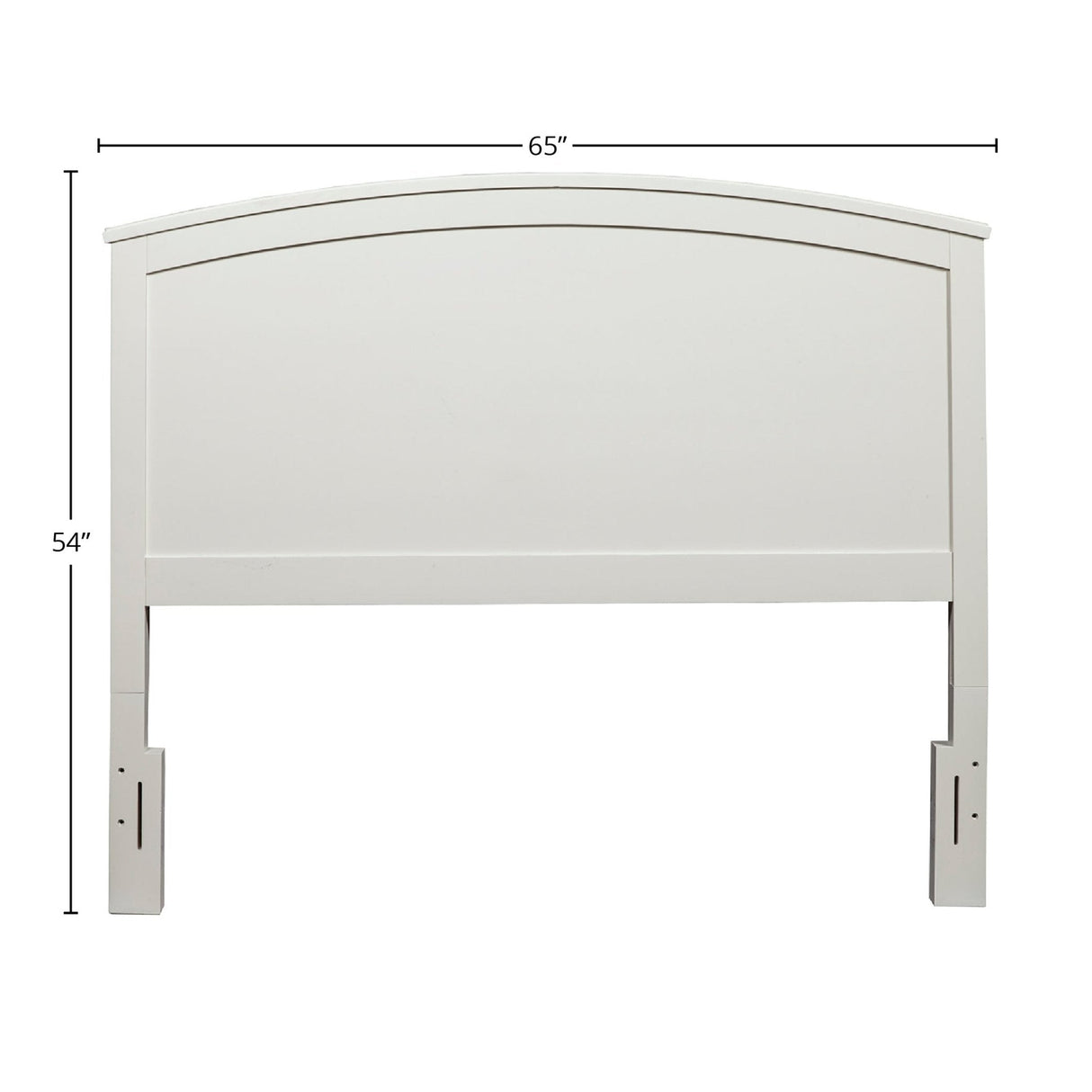 Baker Headboard Only, White-Headboards-Parc Decor