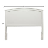 Baker Headboard Only, White-Headboards-Parc Decor