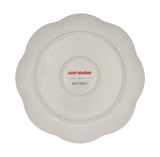 Balearic Blu Scalloped Ceramic Dinner Plates – Set of 4 (+1 Bonus Plate)