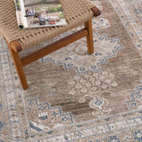 Baltinglass Flat Pile Washable Rug-Rugs-Parc Decor