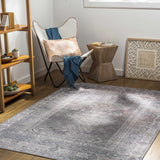 Baltinglass Gray Washable Rug - Promo-Rugs-Parc Decor