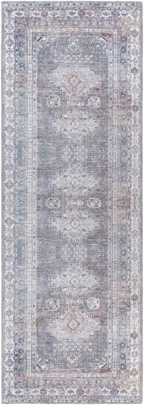 Baltinglass Gray Washable Rug - Promo-Rugs-Parc Decor