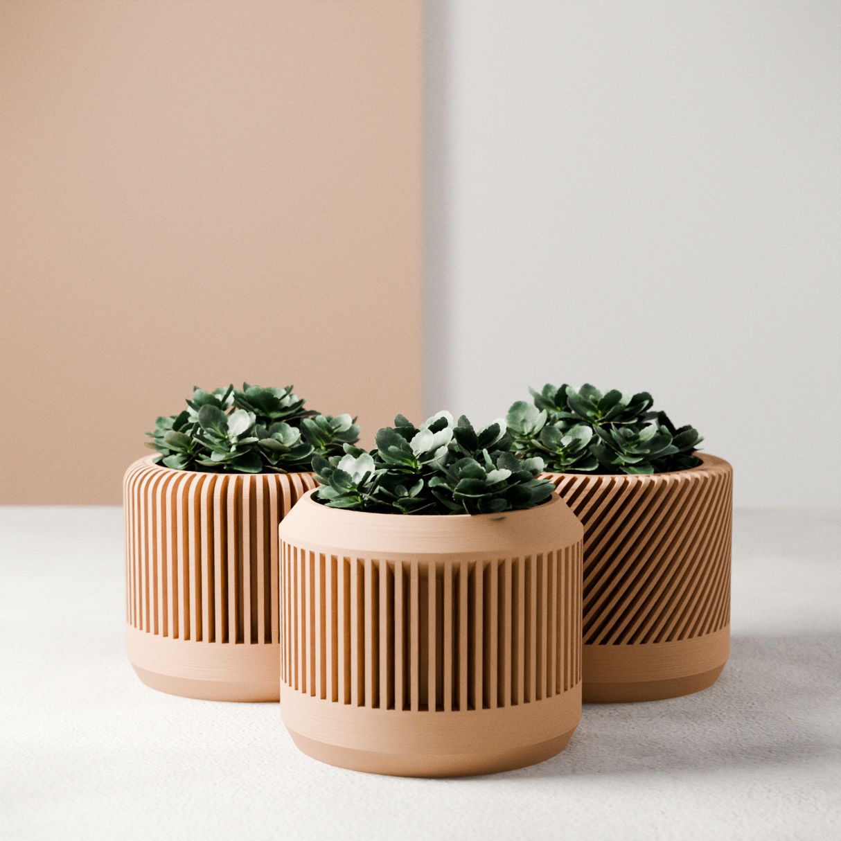 BAMBOO Planter Set-Planter-Parc Decor