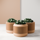 BAMBOO Planter Set-Planter-Parc Decor