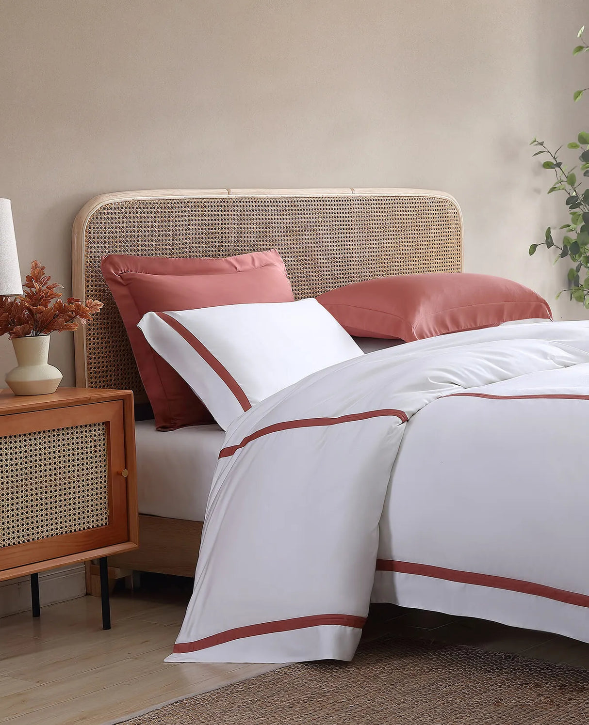 Bamboo Viscose Frame Pillowcase Set | Last Chance