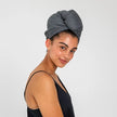 Bamboo Waffle Hair Towel-Home & Garden > Linens & Bedding > Towels > Bath Towels & Washcloths-Parc Decor